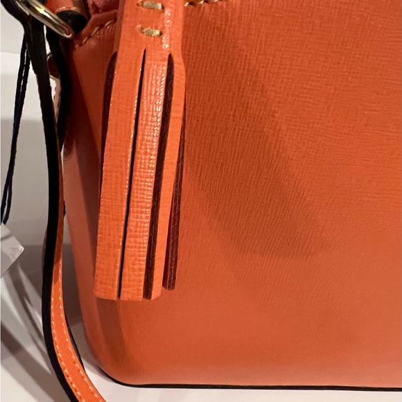 Dooney and Bourke Robin Crossbody in Coral - Picture 3 of 7